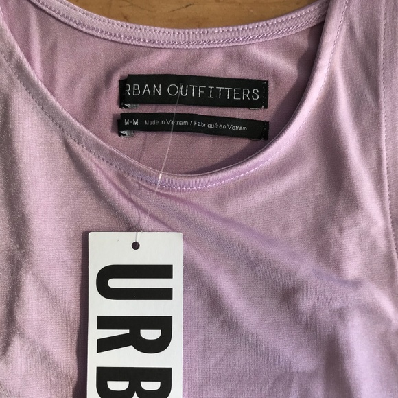 URBAN OUTFITTERS LAVENDER SHIMMER RACERBACK TANK - Picture 4 of 4